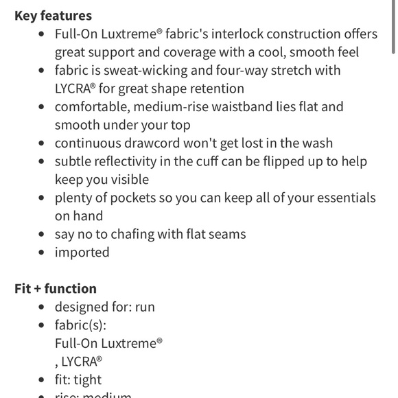 Lululemon Reflective Speed Tight - Picture 10 of 11